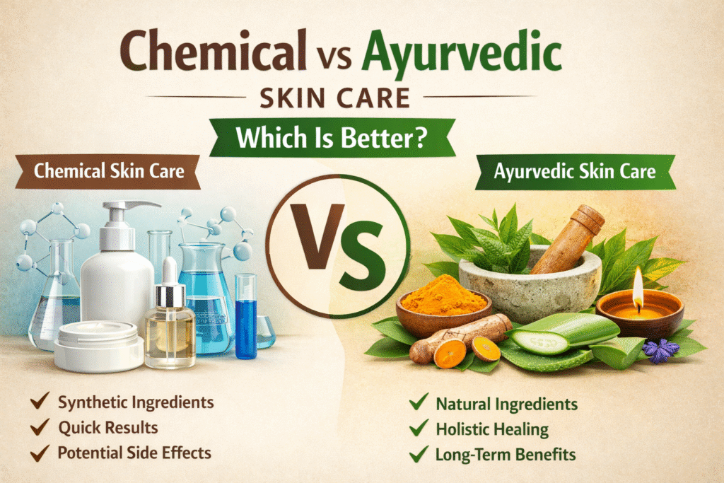 Chemical vs Ayurvedic Skin Care: Which Is Better?