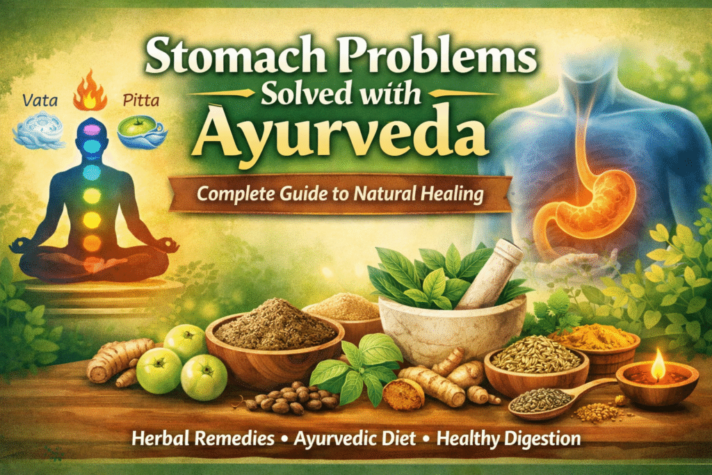 Stomach Problems Solved with Ayurveda: Complete Guide