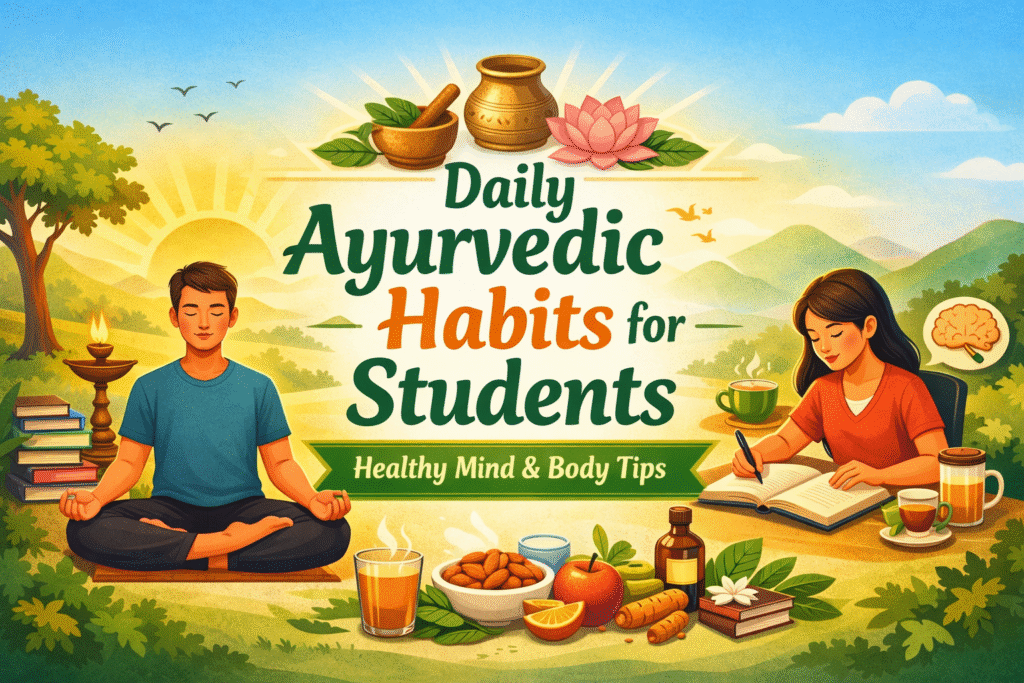 Daily Ayurvedic Habits for Students – Simple & Easy Guide