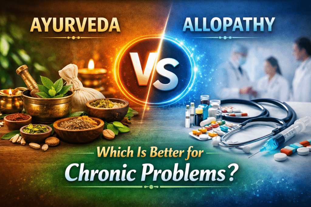 Ayurveda vs Allopathy: Which Is Better for Chronic Problems?