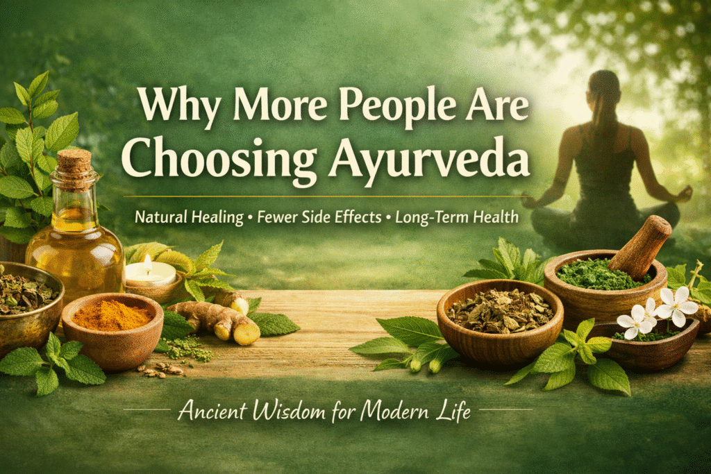 Why More People Are Choosing Ayurveda