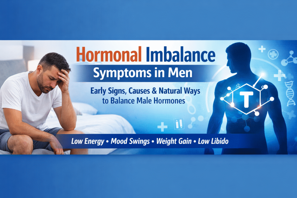 Hormonal Imbalance Symptoms in Men: Early Signs You Should Not Ignore