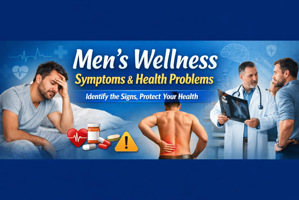 Men’s Wellness Symptoms and Related Health Problems