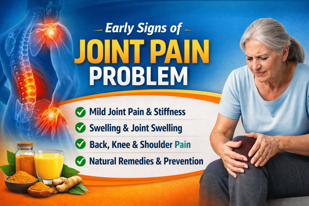 Early Signs of Joint Pain Problem
