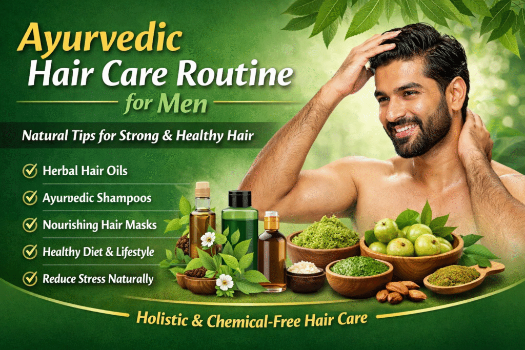 Ayurvedic Hair Care Routine for Men