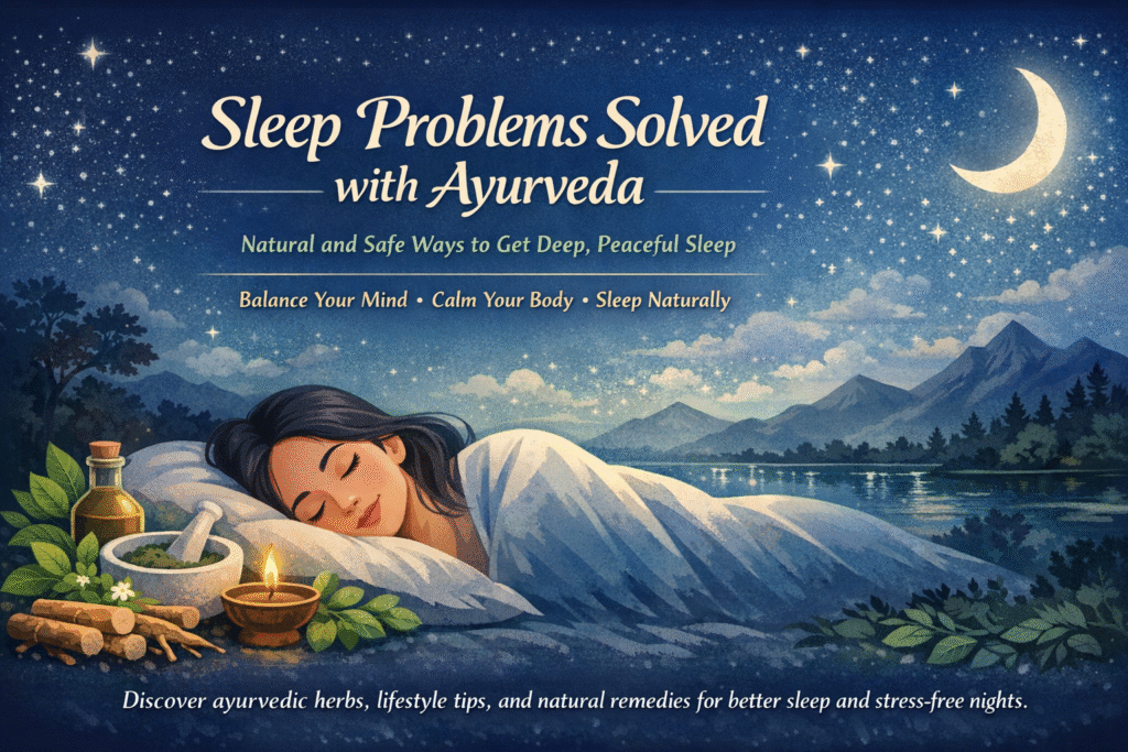 Sleep Problems Solved with Ayurveda