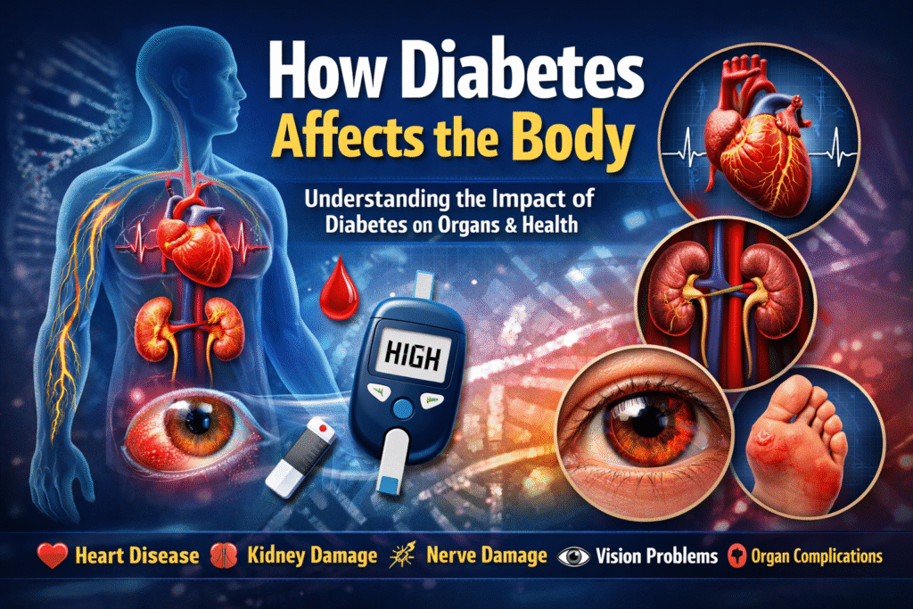 How Diabetes Affects the Body