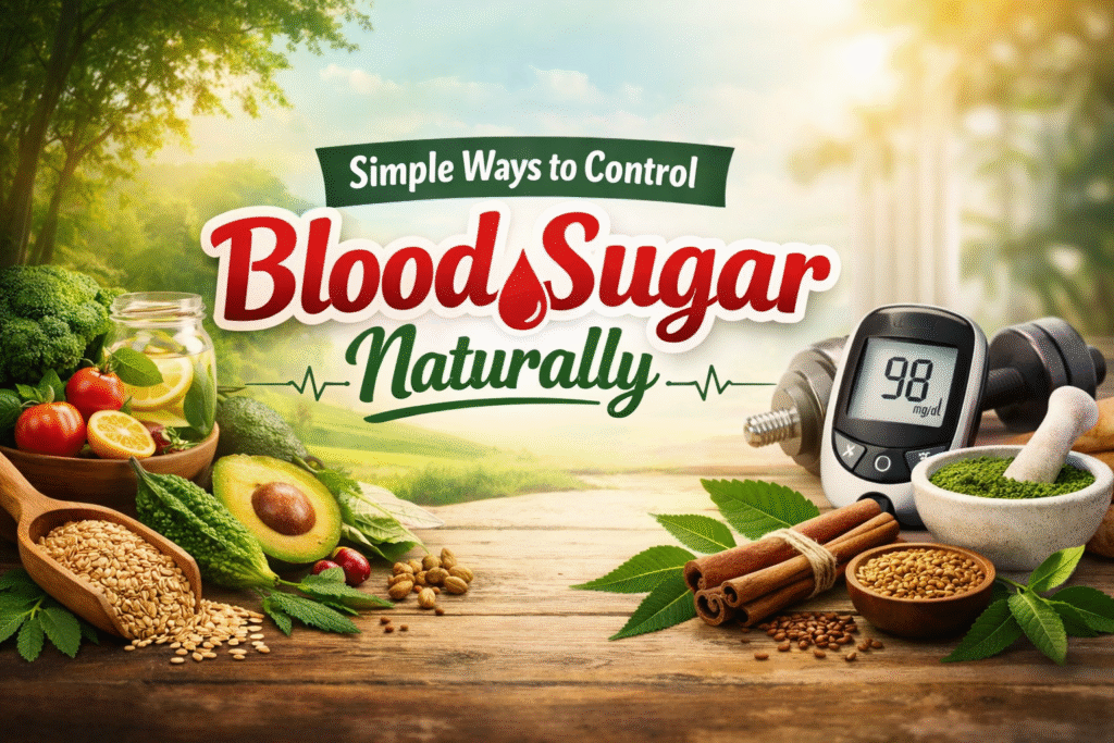 Simple Ways to Control Blood Sugar Naturally
