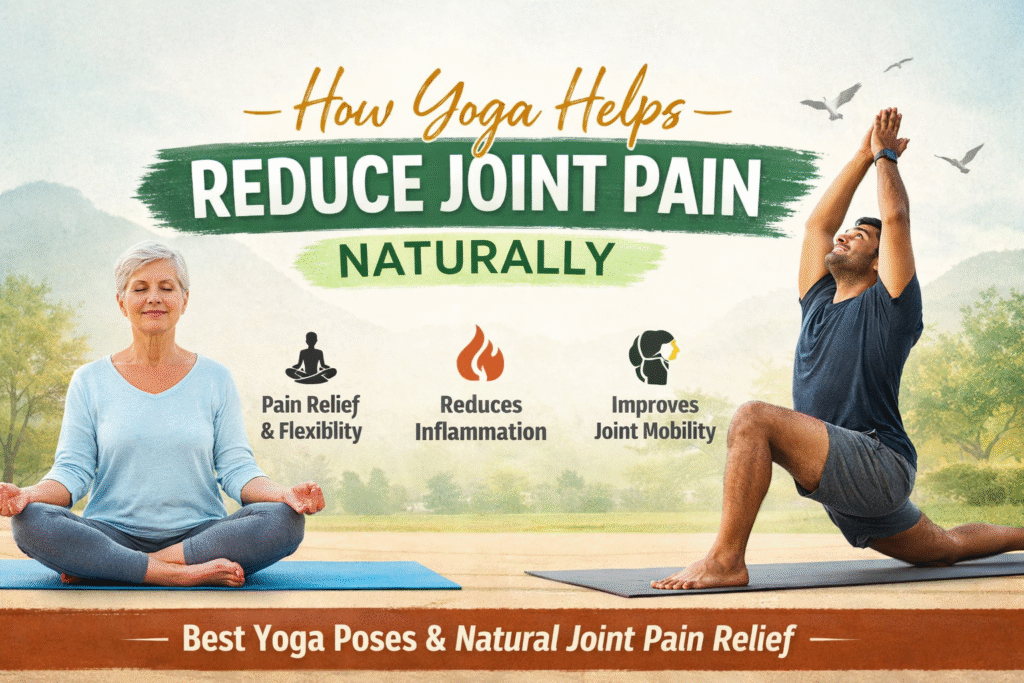 How Yoga Helps Reduce Joint Pain Naturally