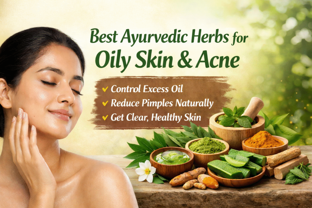 Best Ayurvedic Herbs for Oily Skin and Acne