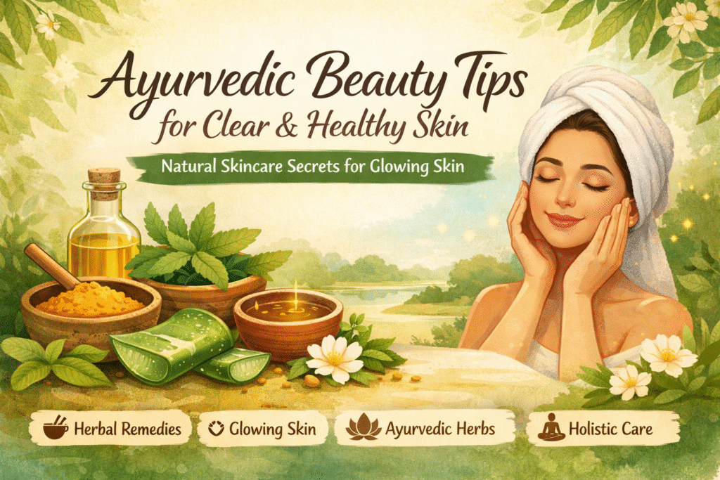Ayurvedic Beauty Tips for Clear and Healthy Skin
